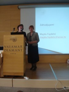 Mr.sc. Majda Fajdetić, savjetnica i Ljubica Banović, predsjednica Udruge učeničkih domova