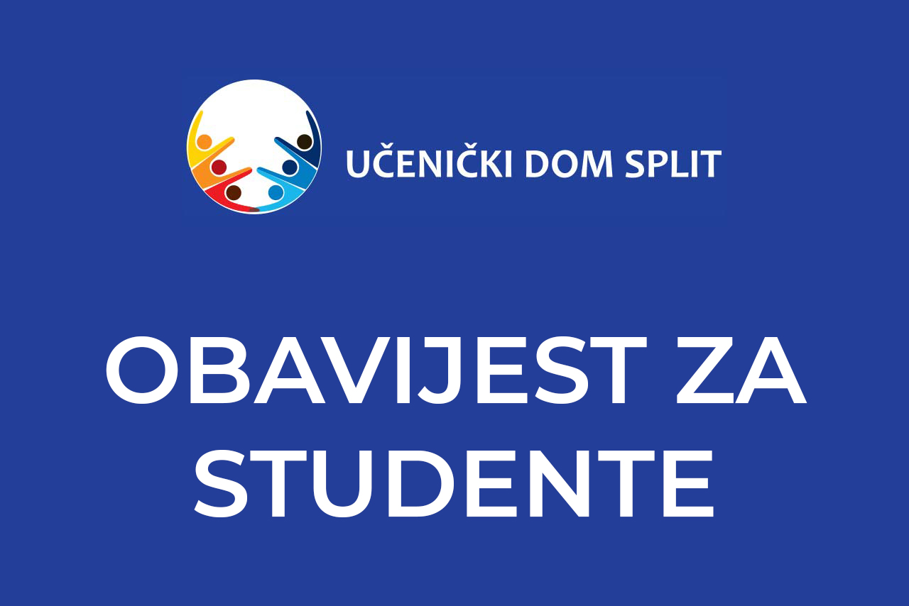 Obavijest studentima – povratak